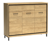  Komoda Loft 135 cm Hikora naturalna  (2)