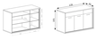  Komoda Loft 135 cm Hikora naturalna  (6)