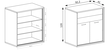 Komoda Loft 92,2 cm Hikora naturalna  (4)