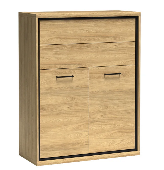 Komoda Loft 92,2 cm Hikora naturalna  (1)